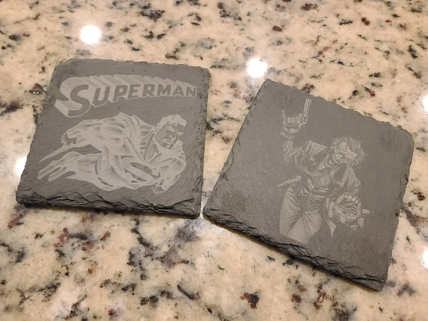 Custom Slate Coasters (4 Pack) - Mutiple Designs